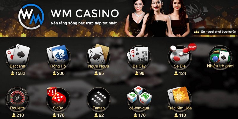 Giới thiệu chung về sảnh WM Casino 888B
