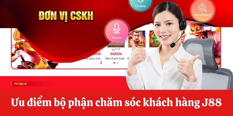 CSKH J88 chuyên nghiệp chưa từng có