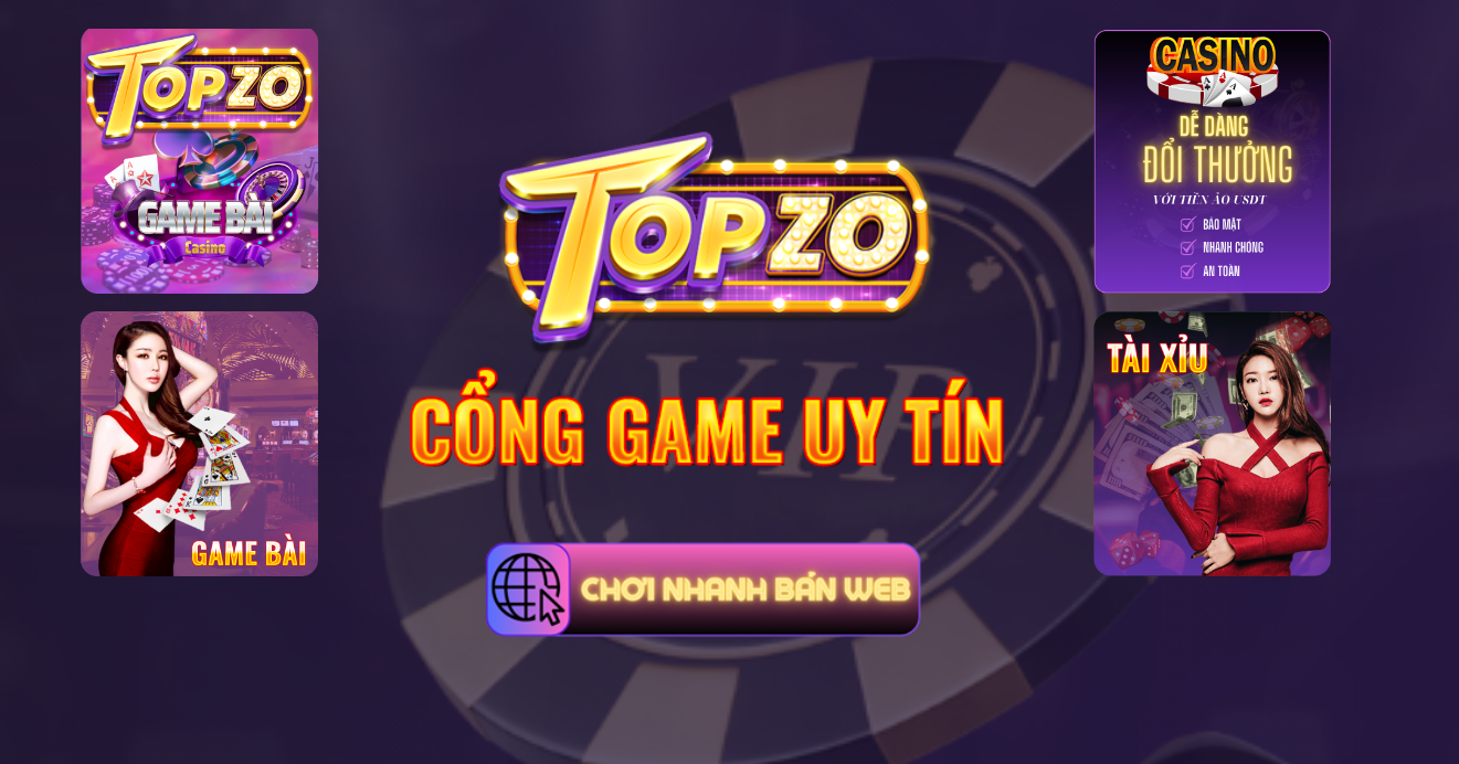 Cổng Game Topzo 88Vin: Trải Nghiệm Cá Cược Trực Tuyến Đỉnh Cao