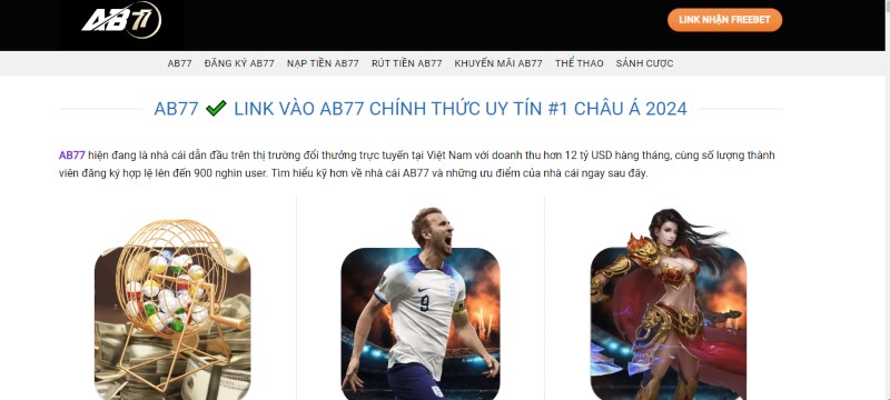 Tham gia chơi tại Ab77vip.co - Đại lý uy tín chính thức