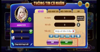 Hướng dẫn cụ thể cách rút tiền từ cổng game Son.club