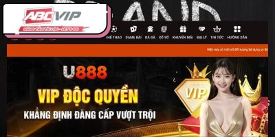 U888 - Thương hiệu cá cược mang tầm chiến lược của ABCVIP