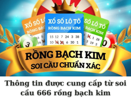 Thông tin được cung cấp từ soi cầu 666 rồng bạch kim