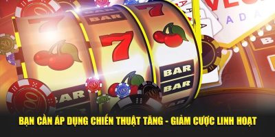 Bạn cần áp dụng chiến thuật tăng - giảm cược linh hoạt