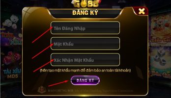 Hướng dẫn các bước đăng ký Go88 tài khoản hội viên