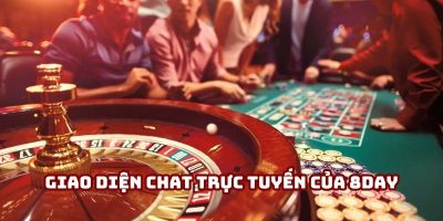 Giao diện chat trực tuyến của 8day uy tín tốc độ phản hồi nhanh