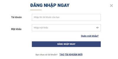 Các phương thức đăng nhập VNSOXO