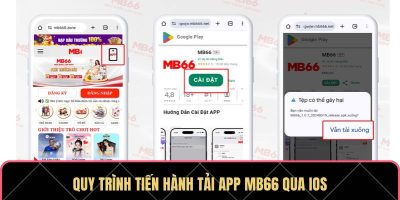 Quy trình tiến hành tải app MB66 qua IOS