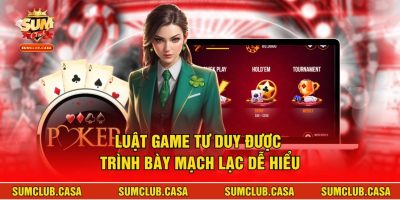 Luật game tư duy được trình bày mạch lạc dễ hiểu